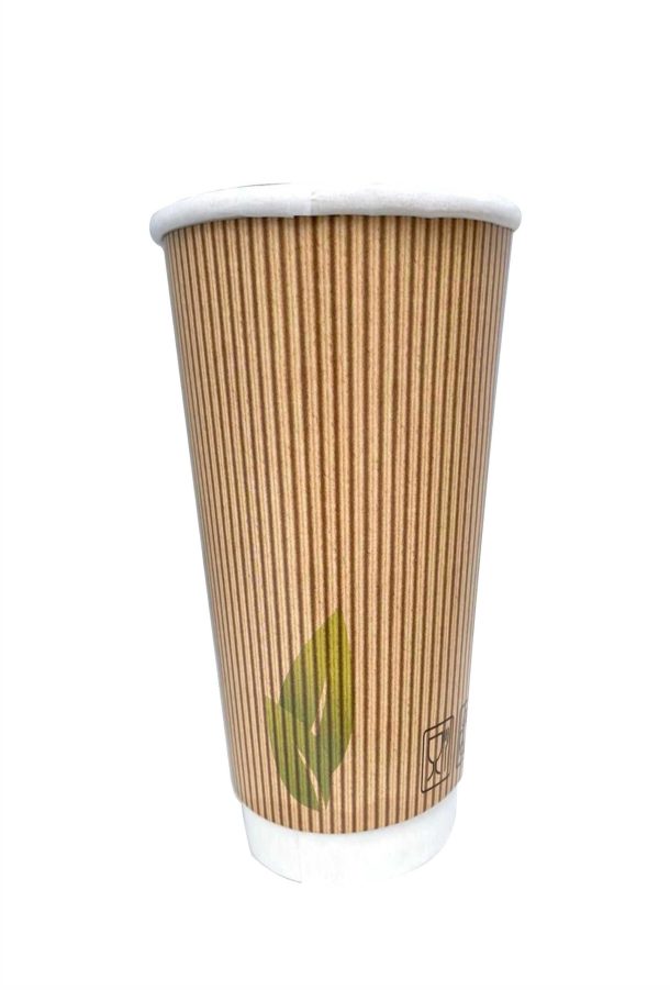 VASO TÉRMICO DE PAPEL doble pared 12oz. 360ML (25u.) (no incluye tapa)